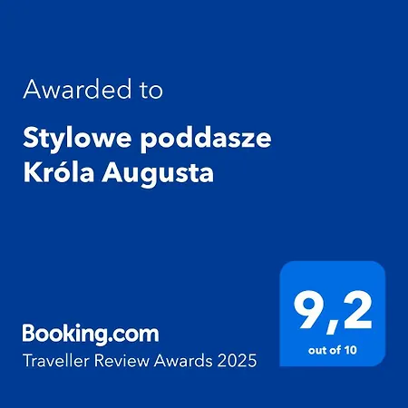 Stylowe Poddasze Krola Augusta Lägenhet